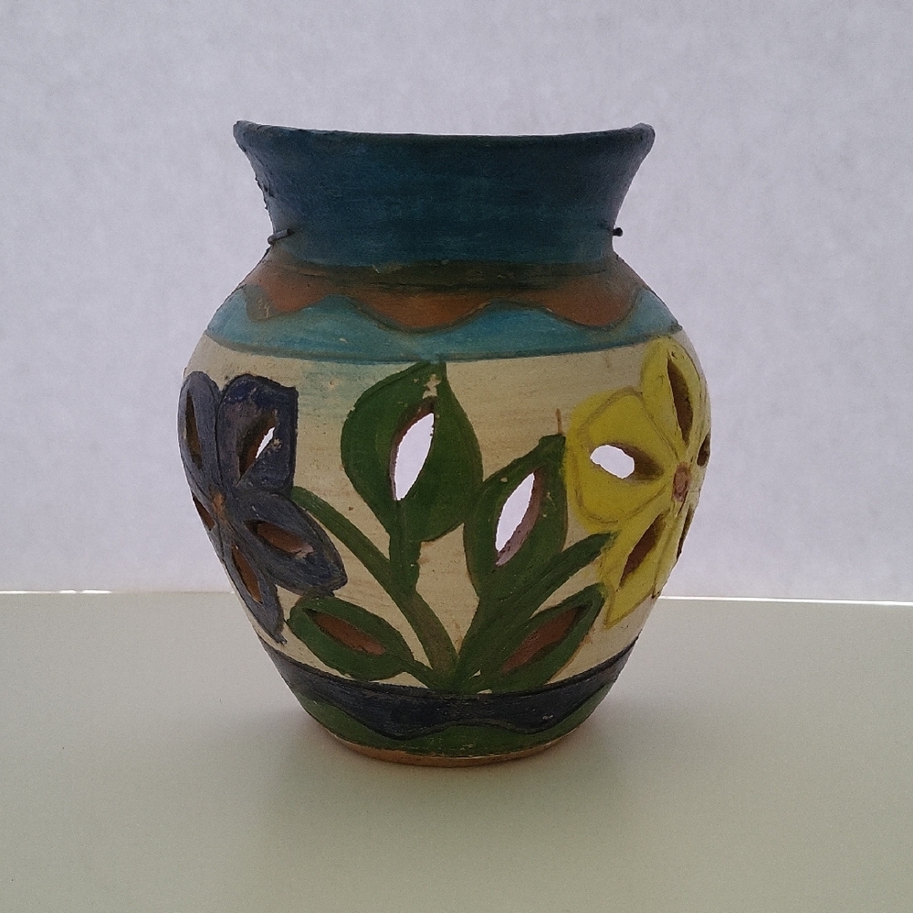1962 Mexico Pottery Wall Pocket